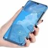 FLY MASTER Mobile Flip Cover for Xiaomi Redmi Note 4, Mirror Clear View with Magnetic Stand, Protective Case, Diamond Blue.