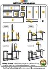 Livzing Metal Planter Stand 5 Tier