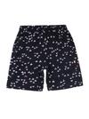 PROTEENS Girls Navy Printed Cotton Shorts
