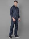 Dollar Rainguard Men's PVC Full Sleeve Solid Raincoat Set With Adjustable Hood and Pocket