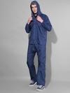 Dollar Rainguard Men's Full Sleeve Solid Raincoat Set With Adjustable Hood and Pocket