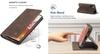 Teletel Prime Leather Finish Cards & Cash Wallet Slim Fit Flip Cover   For  Samsung Galaxy J7 Max | Mobile Case| Back Flip Cover | Coffee Color