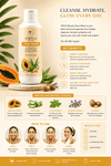 Oriya Beauty Dirt Removal Cleanser (Enriched with papaya)  100g | pack of 2