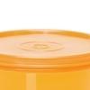 Cutting EDGE Eco-Plastic Leakproof Multi Purpose Airtight Food Saver Container Combo for Fridge Vegetable Storage (290ml, Orange, 6)