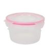 Cutting EDGE Nesterware Lock & Seal Containers for Dry Fruit, Biscuits, wafers, Snack, Foods, Fruits, Vegetables, Refrigerator Containers - 1L x 3, 750ml x 4, 500ml x 5 (Set of 12, Pink)