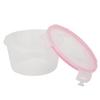 Cutting EDGE Nesterware Lock & Seal Containers for Dry Fruit, Biscuits, wafers, Snack, Foods, Fruits, Vegetables, Refrigerator Containers - 1L x 3, 750ml x 4, 500ml x 5 (Set of 12, Pink)