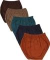 YELLOWDELIGHT Boys Multicolor Cotton Blend Pack of 5 Briefs (12-18M)
