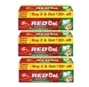 Dabur Red Gel Ayurvedic Toothpaste 900g - (150g x 2) x 3 | Reduction in Bad Breath, Plaque & Gingivitis | Freshness with Protection | For Healthy Gums & Effective Dental Care