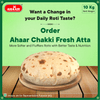 Ahaar Chakki Fresh Atta I Whole Wheat Flour 10Kg