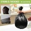 CHIKMA Biodegradable Garbage Bags [300 Bags] [ Medium Size 19*21 inch ] [Pack Of 10] Dustbin Bags For Wet And Dry Waste (10*30 =300 Pieces)