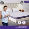 Livpure Smart Lumbar Reversible Queen Mattress with 3D Support Zones HR foam manufactured with DOW ComfortScience (72 x 60 x 4)