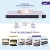 Livpure Smart Lumbar Reversible Queen Mattress with 3D Support Zones HR foam manufactured with DOW ComfortScience (72 x 60 x 4)