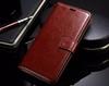 ClickCase Vintage Series For Samsung Galaxy On 8 Brown Faux Leather Mobile Wallet Flip Cover