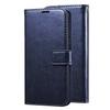 ClickCase Vintage Series For Oppo Reno 8 5G Blue Faux Leather Mobile Wallet Flip Cover