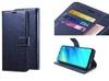 ClickCase Vintage Series For Oppo Reno 8 5G Blue Faux Leather Mobile Wallet Flip Cover