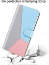 ClickCase Pastel Series Faux Leather Magnetic Card Holder Wallet Kickstand Case Flip Cover For LG V20 (Soft Tricolor)