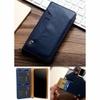 ClickCase Flipper Series Faux Leather Magnetic Card Holder Wallet Kickstand Case Flip Cover For Sony Xperia C5 Ultra (Blue)