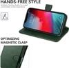 ClickCase Vintage Series For Samsung Galaxy J7 Prime, On NXT Green Faux Leather Mobile Wallet Flip Cover
