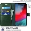 ClickCase Vintage Series For Samsung Galaxy J7 Prime, On NXT Green Faux Leather Mobile Wallet Flip Cover