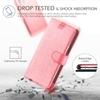 ClickCase Vintage Series For Nokia G10 Peach Faux Leather Mobile Wallet Flip Cover