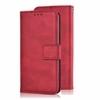 ClickCase Vintage Series For Samsung Galaxy A72 Matte Red Faux Leather Mobile Wallet Flip Cover