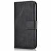 ClickCase Vintage Series For Mi A2 Matte Black Faux Leather Mobile Wallet Flip Cover