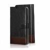 ClickCase Zorro Dual Shade Series For Nokia 5.3 Black and Brown Faux Leather Mobile Wallet Flip Cover