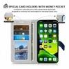 ClickCase Zorro Dual Shade Series For Nokia 5.3 Black and Brown Faux Leather Mobile Wallet Flip Cover