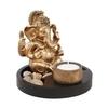 EZ Life Gold Plastic Candle Holder (Set of 3) Pack of 1
