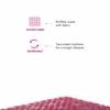 Peps Springkoil Bonnell 10-inch Single Size Spring Mattress (Maroon, 78x30x10)