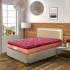Peps Springkoil Bonnell Pillow Top 6-inch Single Size Spring Mattress (Maroon, 84x30x06)