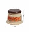 Regalo 10Pc Plastic Bathroom Set-Brown