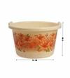 Regalo 10Pc Plastic Bathroom Set-Brown
