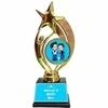 Meedoz Worlds Best Brother Trophy,"Worlds Greatest Brother Award Trophy Elegant Award for Achievements, Competitions, Corporate Events, Sports, and Celebrations | 9-Inch