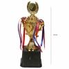 Meedoz Trophy WITH MEDAL for School Student Appreciating Best student Trophy Elegant Award for Achievements, Competitions, Corporate Events, Sports, and Celebrations | 9.8-Inch