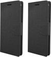 BINTAGE Flip Cover for Motorola Moto E (2nd Gen) 3G COVER-1257758 (Black, Pack of: 1)