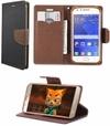 BINTAGE Flip Cover for HTC Desire 826 Dual SIM (Black, Grip Case, Pack of: 1)