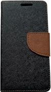 BINTAGE Flip Cover for Wallet Case Oppo CPH1717 /Oppo A71 (Black, Dual Protection, Pack of: 1)