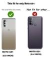 BINTAGE Flip Cover for MOTOROLA G51 (Black, Magnetic Case, Pack of: 1)