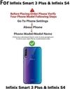 BINTAGE Back Cover for Infinix Smart 3 Plus (Transparent, Grip Case, Pack of: 1)