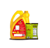 Mr.Gold Refined Sunflower 5L Can + Free Gulas Jaggary Powder,500G