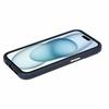 MOBUSA Luxury Bio Leather case Cover for iPhone 15 | MagSafe Design | Soft Micro Fibre Lining Inside | Protective Luxury Premium case Cover Blue