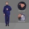 CAMISON Mens Raincoat blue XXL
