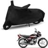 AIKOZIYA Two Wheeler Cover for Hero (HF Deluxe, Black) | HC6