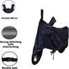 AIKOZIYA Two Wheeler Cover for Hero (HF Deluxe, Black) | HC6