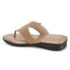 Big Bird Footwear Flat Casual V-strap Doctor Sandals for Women & Girls (Beige) Non-Returnable