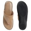 Big Bird Footwear Flat Casual V-strap Doctor Sandals for Women & Girls (Beige) Non-Returnable