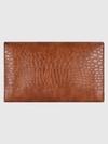 Bagsy Malone Stylish Clutch - Croco Maroon