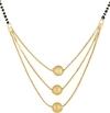 Asmitta Jewellery Womens Gold-Plated Alloy Mangalsutra