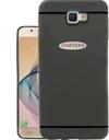 COVERBLACK Rubber Back Cover Compatible model for Samsung Galaxy On7 Prime - Black